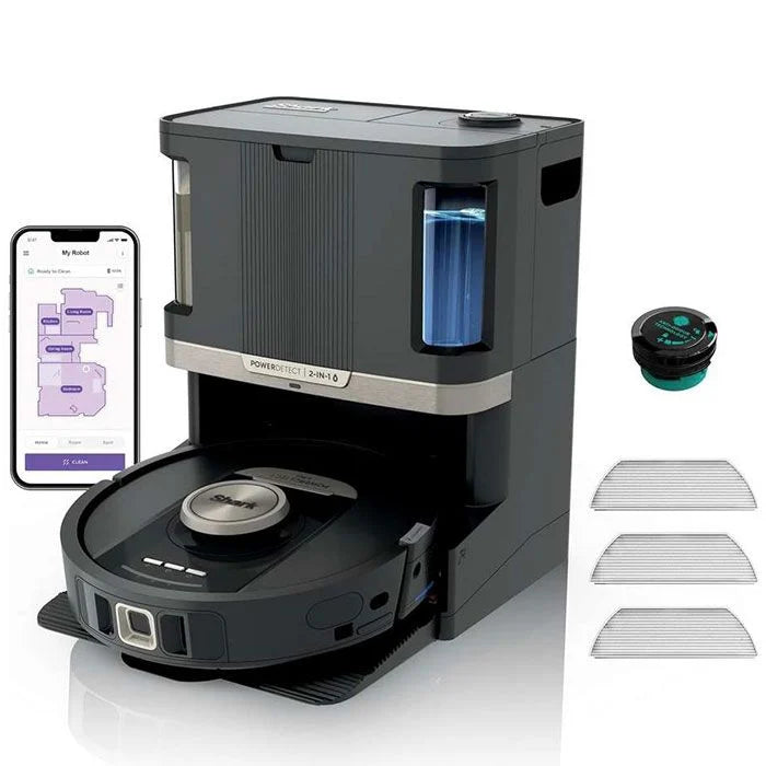 Robot vacuum cleaner Shark PowerDetect NeverTouch Pro 2-in-1 RV2800ZEEU