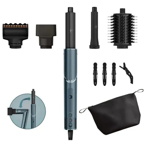 SharkNinja FlexStyle 5-in-1 Air Styler and Hair Dryer Limited Edition HD450TLEU - Маши за коса<<<Грижа за