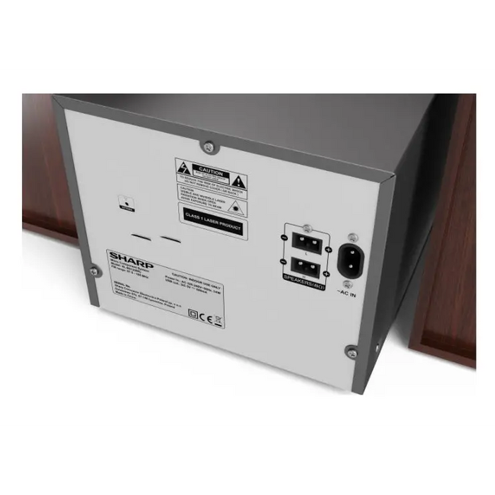 Sharp Audio Systems XL-B512(BR) HI-FI MICRO SYSTEM 45W total max power output FM PLL tuner Bluetooth v5.0 CD player USB