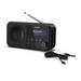 Sharp Radios DR-P420(BK) PORTABLE DIGITAL RADIO Bluetooth 5.0 20 DAB+/DAB/FM Auto time/date LCD Display Dual