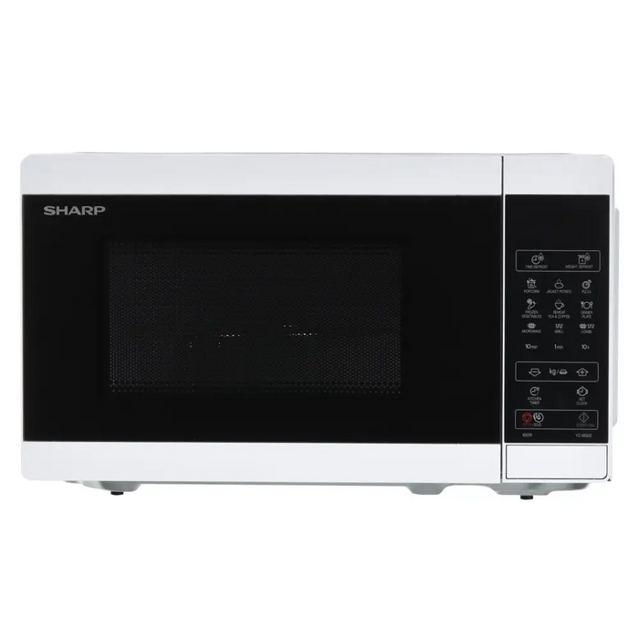 Sharp YC-MG02E-W microwave Countertop 20 L 800 W Blue White - Freestanding microwavesAGD-KMW<<<Home Appliance