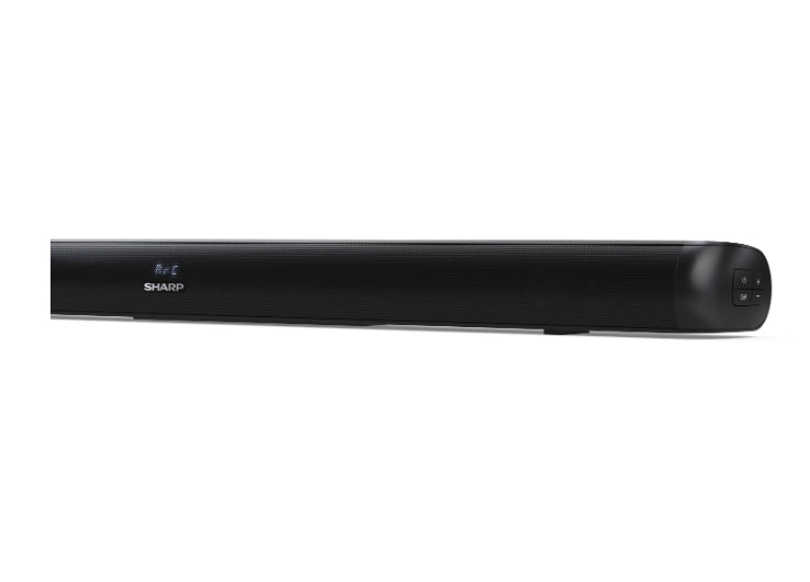 Sharp Soundbar HT-SB147, 150W 2.0 HDMI & BLUETOOTH, wireless music streaming, HDMI ARC/CEC, USB playback, 3.5mm Aux-in, Digital Optical Audio Input, Matt black