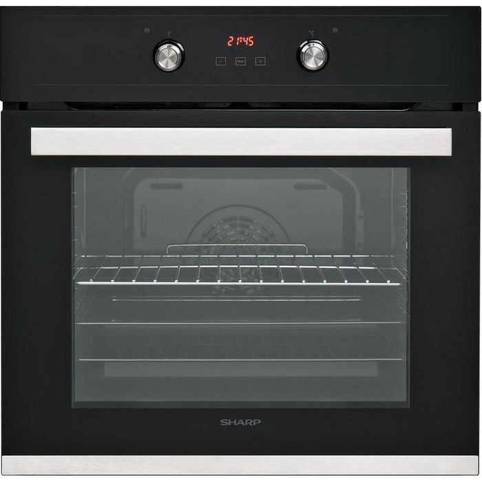 Built-in oven Sharp K-60D22BM1 EU, 69, Push buttons, A