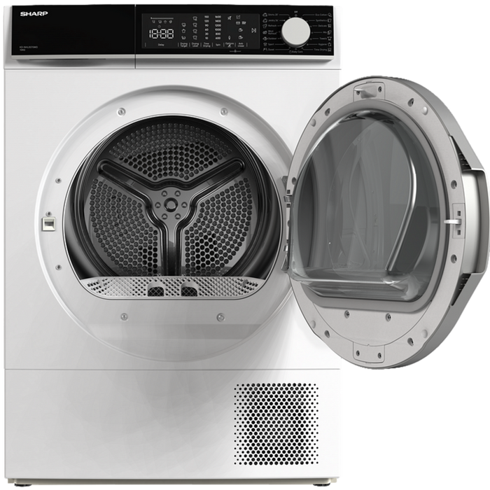 Dryer Sharp KD-NHL0S7GWD, 10 kg, D, White