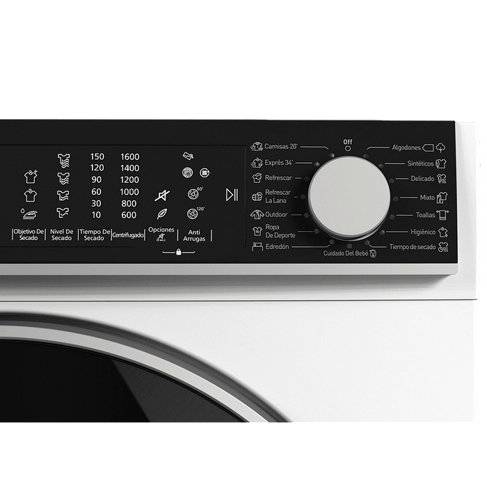 Dryer Sharp KD-NHL8S9GW21*** , 8 kg, E , White , E