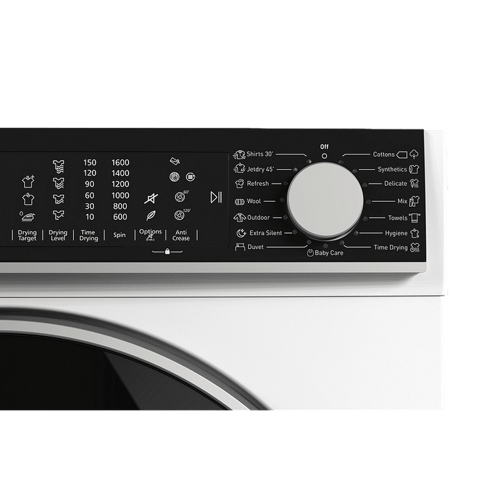 Dryer Sharp KD-NHL8S9GW3*** , 8 kg, C , C , White