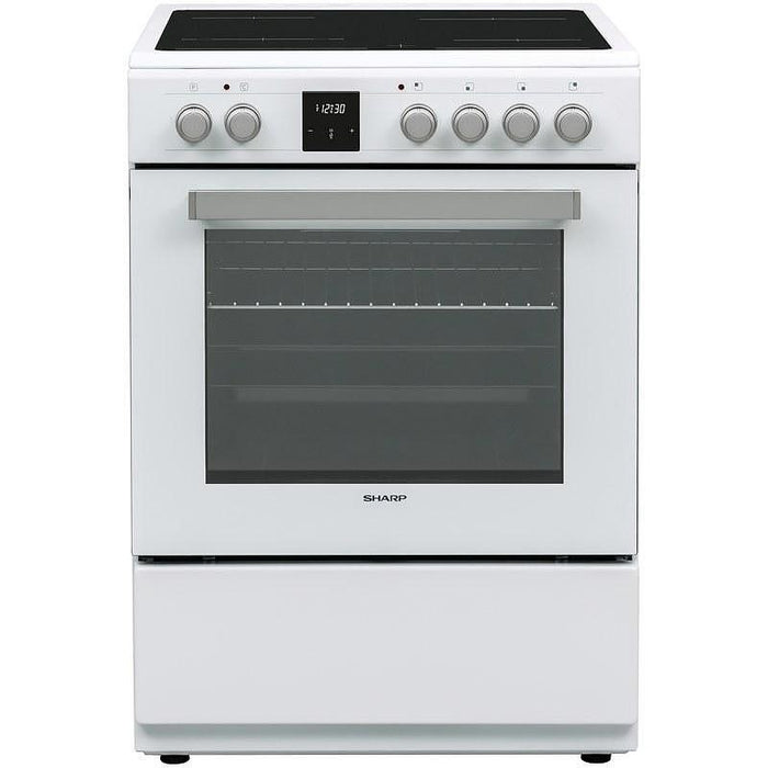 Cooker (current) Sharp KF-76FVDT22WMK-EU, Ceramic, White