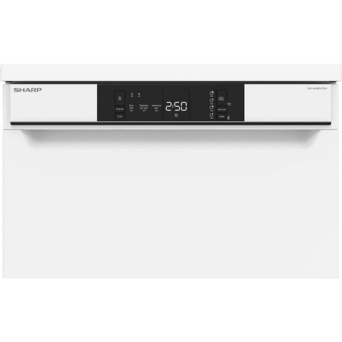 Dishwasher Sharp QW–NA1BF47EW , 13 sets, 600 W, mm, E