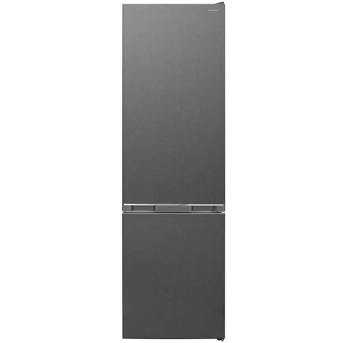 Refrigerator with freezer Sharp SJ-FBB05DTXLE, 288 l, E, Inox, Static