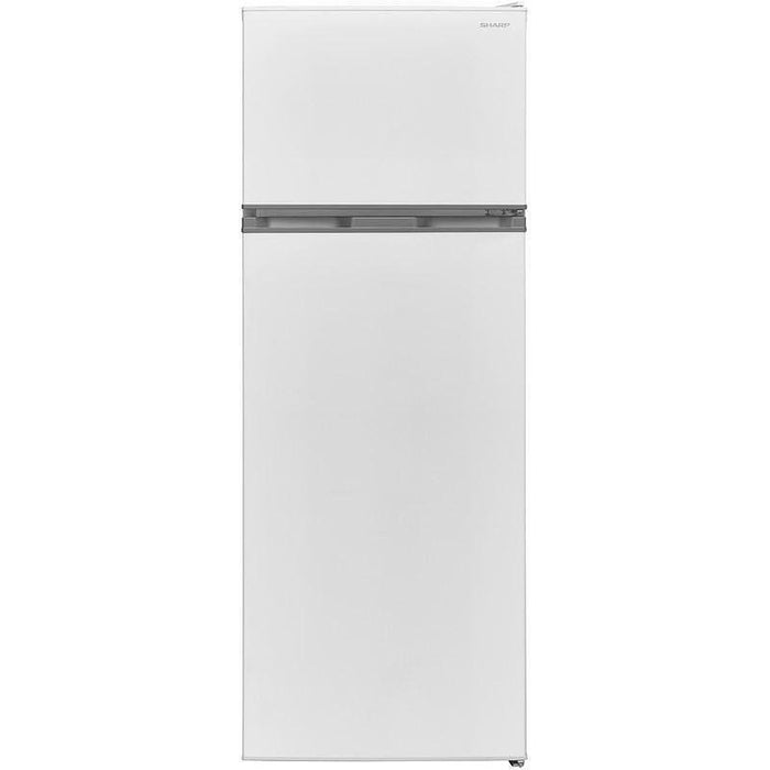 Refrigerator with top chamber Sharp SJ-FTB01ITXWE, 213 l, E, White, Static