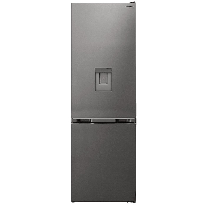Refrigerator with freezer Sharp SJ-NBA21DMDIE, 331 l, E, No Frost, Inox
