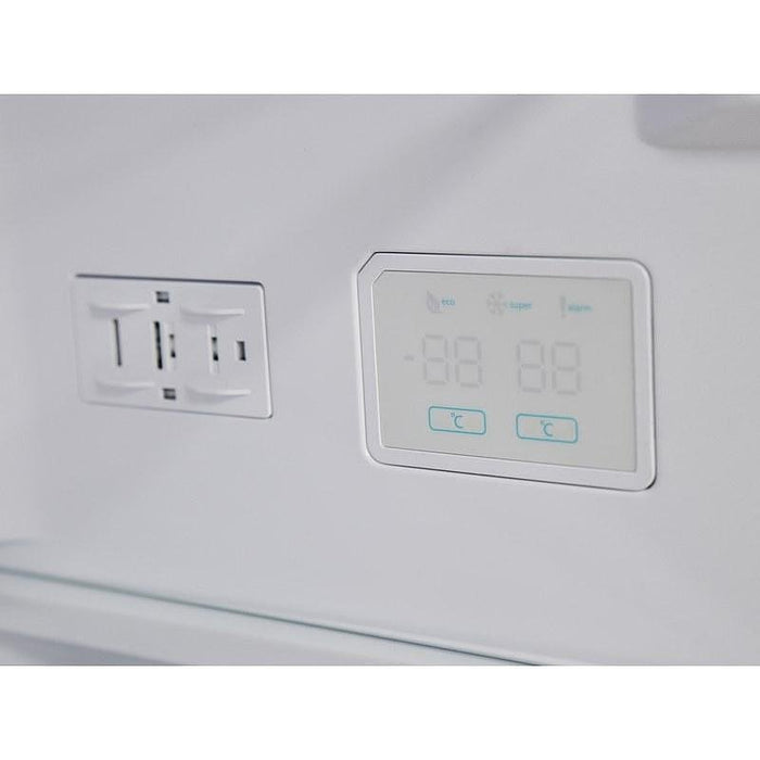 Refrigerator with freezer Sharp SJ-NBA21DMDWE , 331 l, E , No Frost , White