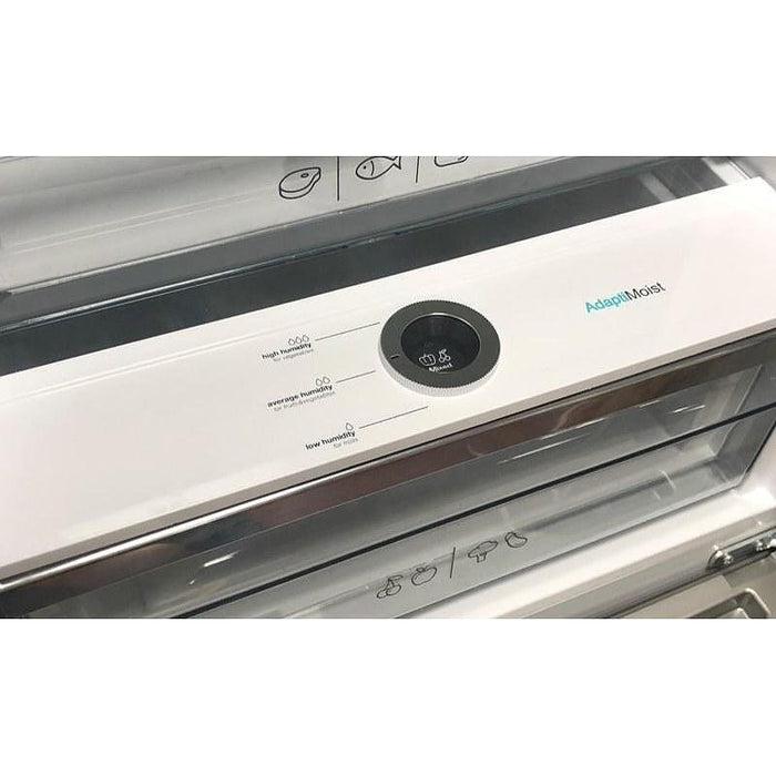 Refrigerator with freezer Sharp SJ-NBA21DMDWE , 331 l, E , No Frost , White