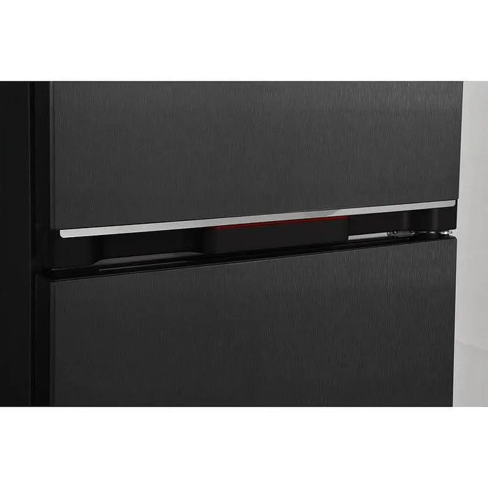 Refrigerator with freezer Sharp SJ-NBA32DHDAE , 367 l, E , No Frost , Black stainless steel