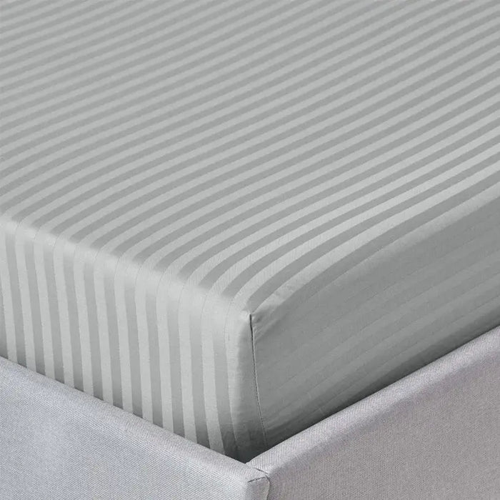 SHEET WITH ELASTIC 160X200 CM AND 2 COVERS 50X70 CM MIABELLA HOME GRAY - Чаршафи<<<Текстил за спалня<<<Мебели и