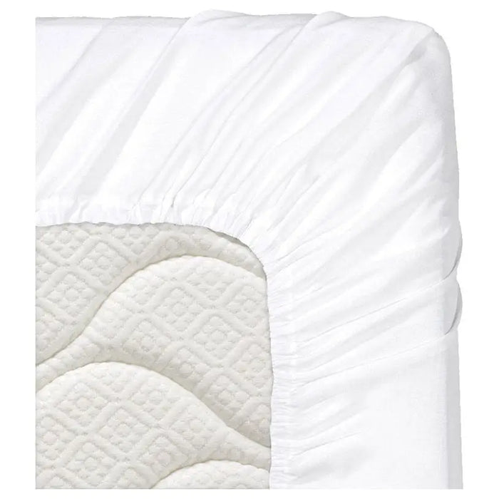 SHEET WITH RUBBER FOR MATTRESS 90X200 CM DILIOS WHITE - Чаршафи<<<Текстил за спалня<<<Мебели и интериор<<<Praktiker