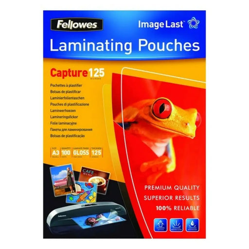 Sheets Fellowes 5307506 Laminate Transparent A3 (100 pcs) - Ученически Пособия<<<Играчки костюми<<<BigBuy&&&Канцеларски