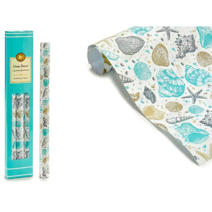 Sheets of scented paper Acorde Ocean (12 Units) - Почистване Прахосмукачки И Гладене<<<Дом