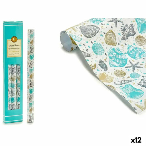 Sheets of scented paper Acorde Ocean (12 Units) - Почистване Прахосмукачки И Гладене<<<Дом