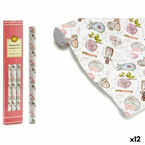 Sheets of scented paper Acorde Roses (12 Units) - Почистване Прахосмукачки И Гладене<<<Дом