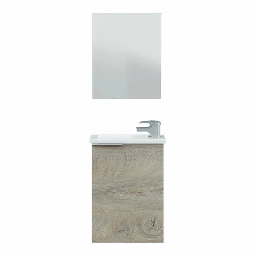 Shelf with hanger and mirror Forés Brown - Баня<<<Дом Градина<<<BigBuy&&&Аксесоари и кранчета<<<Баня<<<Дом