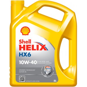 SHELL HELIX HX6 10W-40 5L