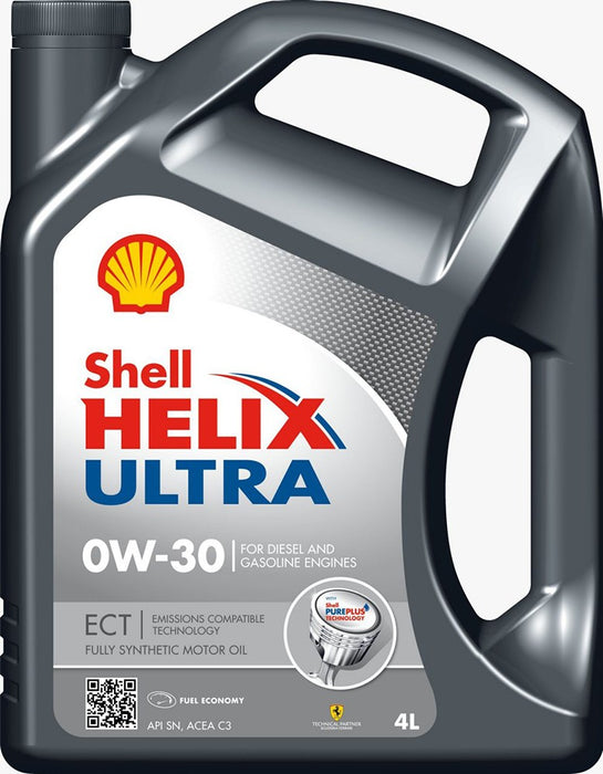 SHELL HELIX ULTRA ECT 0W-30 4L