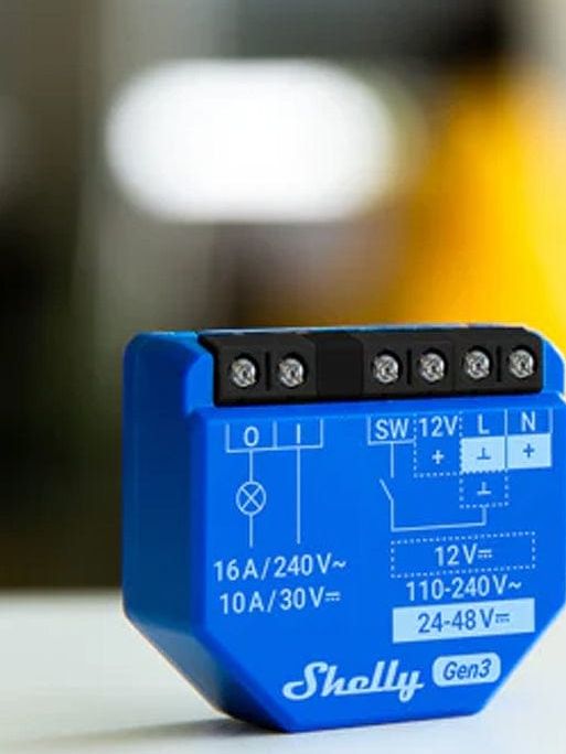 Shelly 1 Gen3 Controller, WiFi/Bluetooth