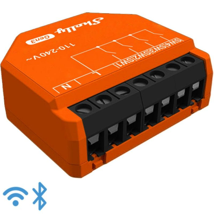 Shelly i4 Gen3 Controller, WiFi/Bluetooth