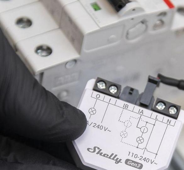 Shelly EM gen3 energy measurement controller