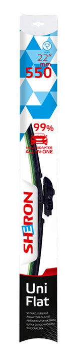 WIPER UNI FLAT 550MM UNIVERSAL