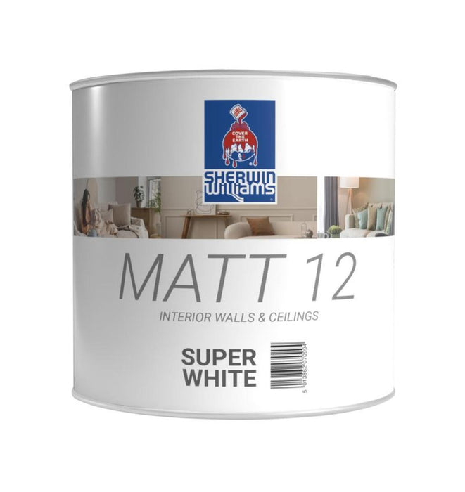 LATEX SHERWIN WILLIAMS MATT– 12 2.5L