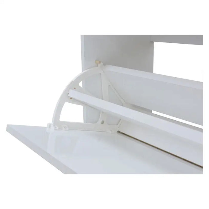SHOE CABINET WITH 3 DOORS WHITE GLOSS 64X26X121 CM. ALPI - Шкафове за обувки<<<Мебели и обков<<<Мебели и