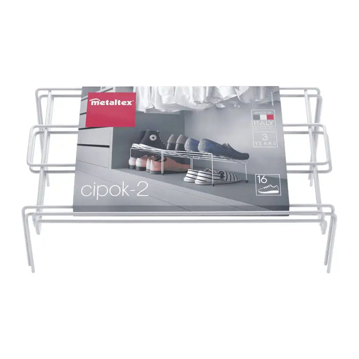 SHOES ORGANIZER 2 PCS METALTEX CIPOK 2 - Шкафове стелажи и гардероби<<<Домашни потреби<<<Кухня<<<Praktiker