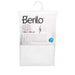 Shower Curtain Berilo White Polyethylene EVA 180 x 180 cm 20,5 x 34 x 2 cm (12 Units) - Баня<<<Дом