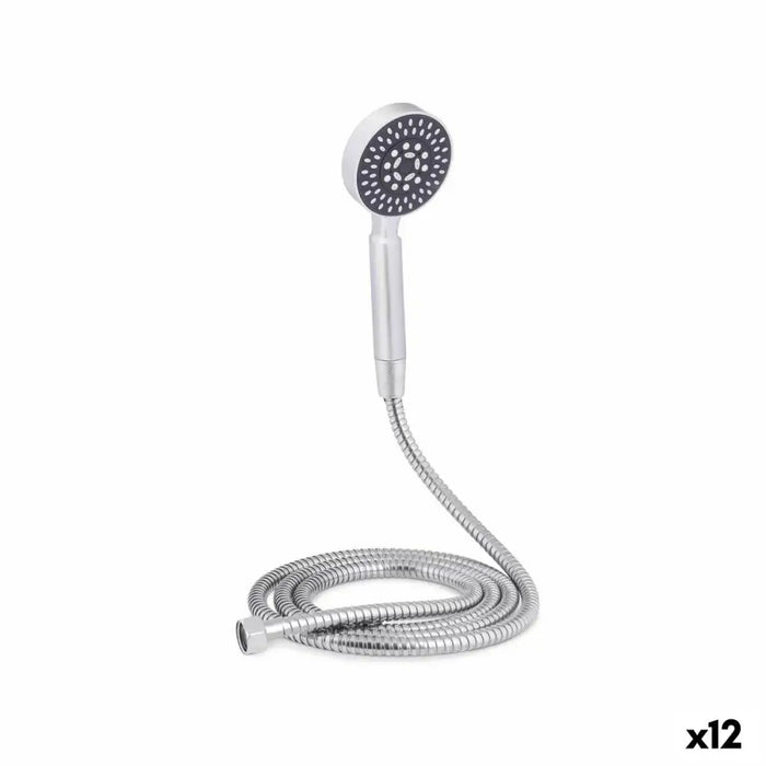 Shower Set Berilo Metal 2 m 14 x 4,5 x 24,5 cm (12 Units) - Аксесоари и кранчета<<<Баня<<<Дом Градина<<<BigBuy