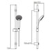 SHOWER SET IDEALSTANDARD IDEALRAIN B9508AA - Душ комплекти<<<Смесители и душове<<<Баня<<<Praktiker&&&Душ