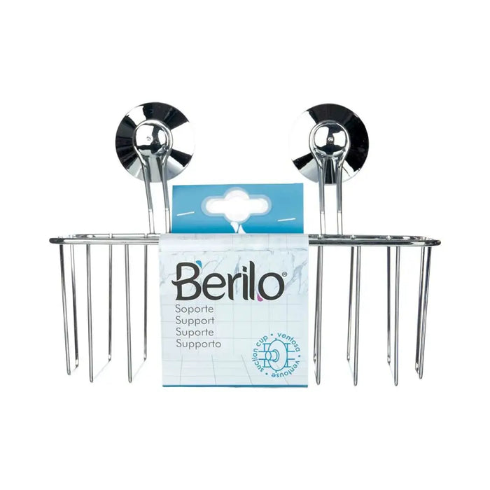 Shower Support Berilo Metal Steel ABS 24 x 18 x 10 cm (12 Units) - Баня<<<Дом Градина<<<BigBuy&&&Аксесоари и