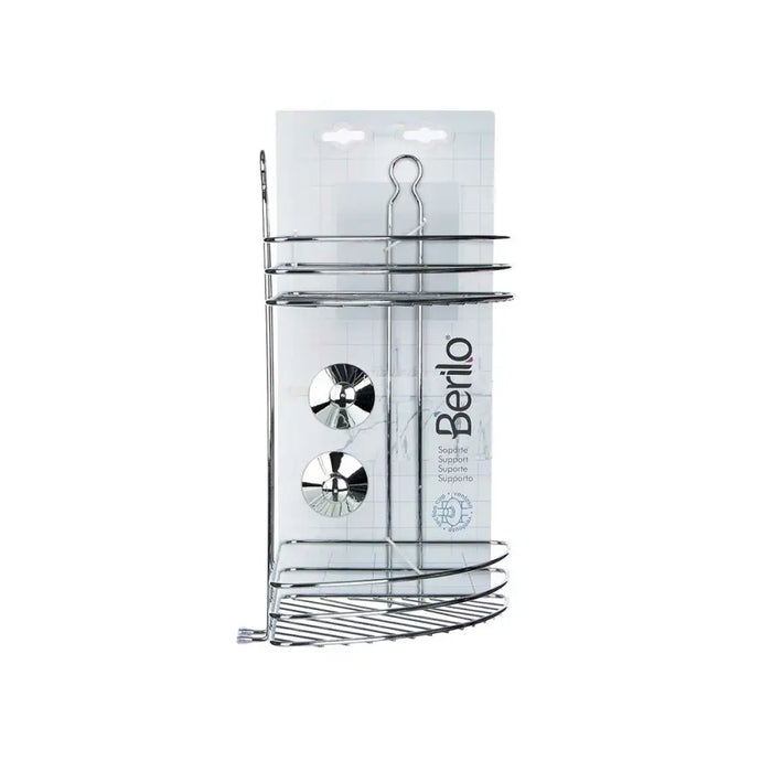 Shower Support Berilo Metal Steel ABS 26 x 39 x 19 cm (6 Units) - Баня<<<Дом Градина<<<BigBuy&&&Аксесоари и