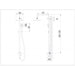 SHOWER SYSTEM INTER CERAMIC AVA 6326 - Душ системи колони<<<Смесители и душове<<<Баня<<<Praktiker&&&Душ системи
