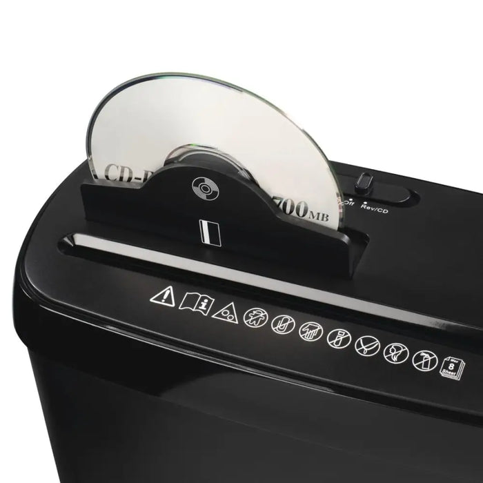Shredder Hama Basic S8CD A4 8 sheets CD/DVD Black - Шредери<<<Офис продукти<<<ValiAPI&&&Шредери<<<Офис