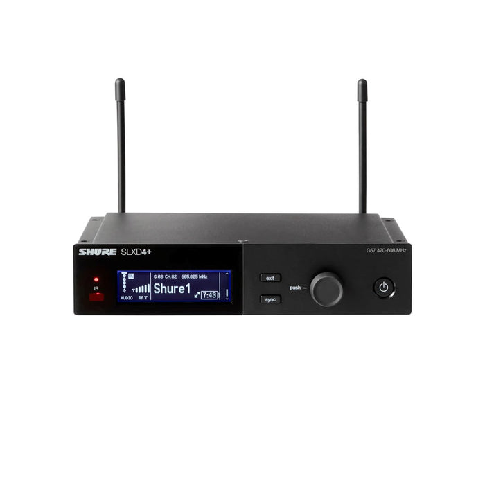 Shure SLXD24+E/B58-G65 - digital wireless system with a handheld transmitter/microphone (470–606 MHz)