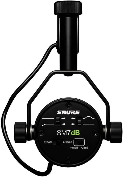 Shure SM7dB - dynamic vocal microphone with built-in preamplifier