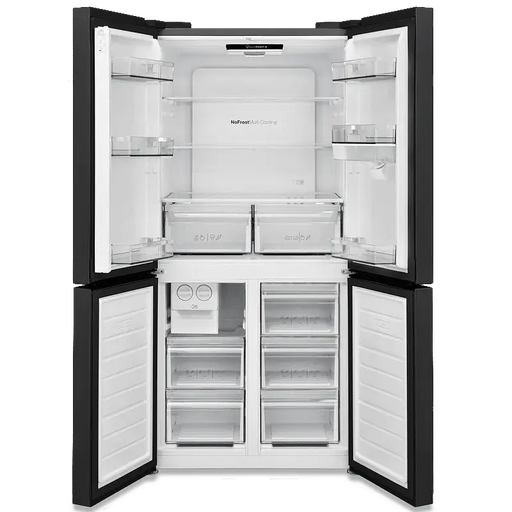Side-by-Side refrigerator Finlux FXCA FD6207 PUREBDE BLCK 488 l E No Frost Black - SIDE