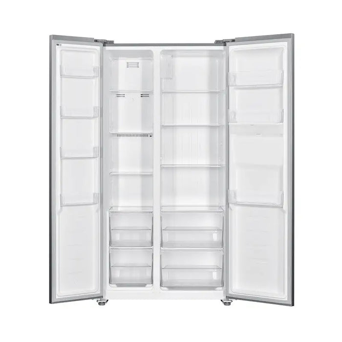 Side-by-Side refrigerator Finlux SBS451EIX 442 l E No Frost Stainless steel - SIDE BY SIDE<<<Хладилници<<<Домакински