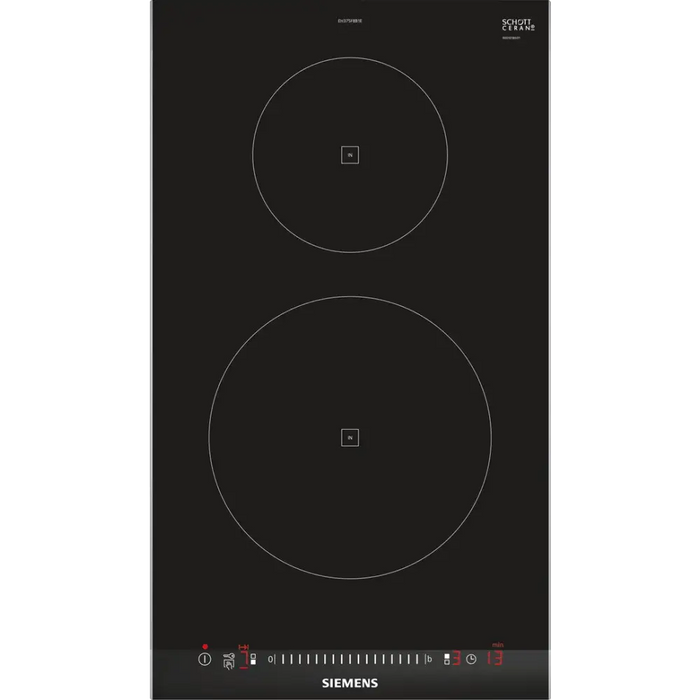 Siemens EH375FBB1E hob Black Built-in Zone induction hob 2 zone(s) - Built-in hot platesAGD-PGZ<<<Home Appliance