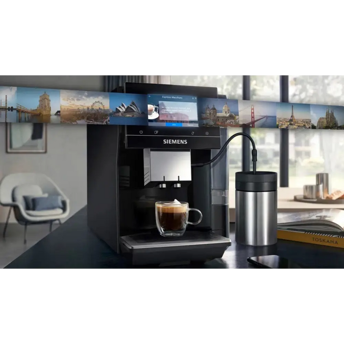 Siemens EQ700 TP713R09 Espresso machine 2.4 l Black - Coffee machinesAGD-EXP<<<Home Appliance - ProductsAGD<<<ActionPL