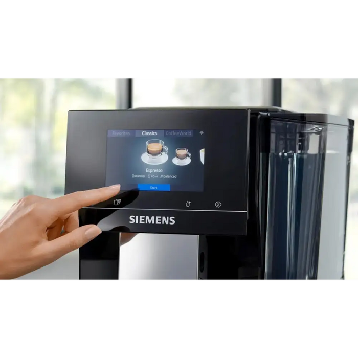 Siemens EQ700 TP713R09 Espresso machine 2.4 l Black - Coffee machinesAGD-EXP<<<Home Appliance - ProductsAGD<<<ActionPL