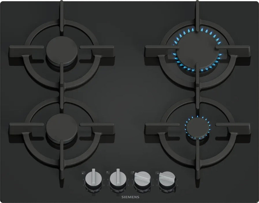 Siemens EP6A6PI10 hob Black Built-in Gas 4 zone(s)