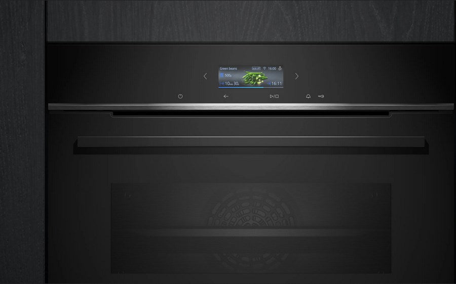 Siemens iQ700 HB734G1B1 oven 71 L 3600 W Black